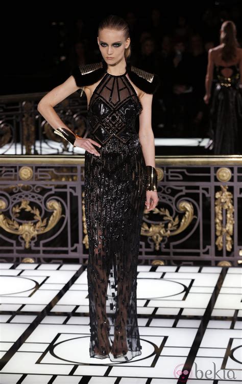 versace vestido negro